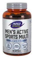 NOW Foods vyrams skirtas aktyvus sportinis multivitaminų rinkinys – 180 kapsulių