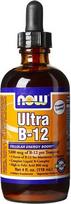 NOW Foods vitaminas B - 12 Ultra, skystas – 118 ml.