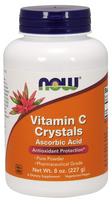 NOW Foods vitamino C kristalai - 227 g