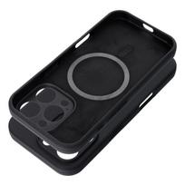 SILICONE Case 2mm for IPHONE 15 Pro, compatible with MagSafe, black