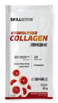 Skill Nutrition hidrolizuotas kolagenas I ir III tipo, kruvinųjų apelsinų skonio – 22 g (1 porcija)