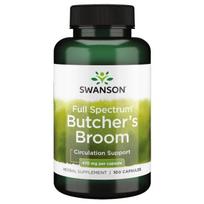 Swanson pilno spektro mėsininko šluota, 470 mg – 100 kapsulių