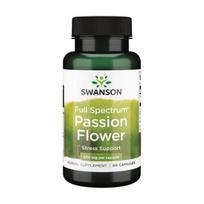 Swanson plataus spektro pasiflorų ekstraktas, 500 mg – 60 kapsulių
