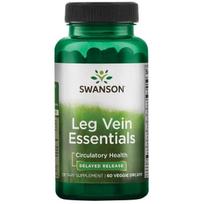 Swanson Leg Vein Essentials, uždelsto atpalaidavimo – 60 kapsulių