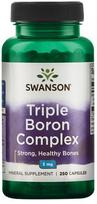 Swanson trigubo boro kompleksas, 3 mg – 250 kapsulių