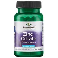 Swanson cinko citratas, 30 mg – 60 kapsulių