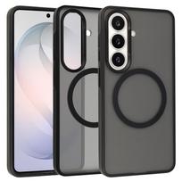 Liavec Soft Dėklas Metal Frame for Samsung Galaxy S26 Plus juodas