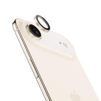 Benks grūdintas stiklas Glass Warrior Lens Protector kamerai iPhone 17 Air (1 lęšis) auksinis