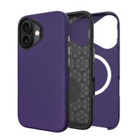 Dėklas Perfectionists Triangle Mag Case Apple iPhone 15 violetinis