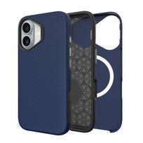 Dėklas Perfectionists Triangle Mag Case Apple iPhone 13/14 tamsiai mėlynas