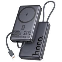 Išorinė baterija Power Bank Hoco Q44 20W Magnetic 10000mAh juoda