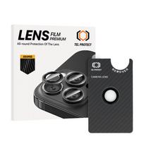 Apsauginis stiklas Tel Protect 3D Objektyvo serijos Aramid kameros apsaugai iPhone 17 Air (1 vnt.)