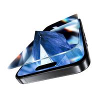 Apsauginis stiklas (m) Benks Glass Warrior safyro danga LL65 iPhone 16 Pro plonas kraštas - juodas (m)