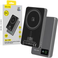 Blavec Išorinė baterija 10000mAh BJ-03 Plona 13,5mm - Type C - 22,5W magnetinė Magsafe 3 in 1 (PBBJ03-MC10G) pilka