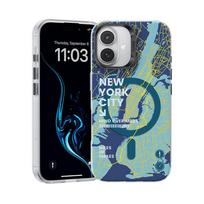Benks Magnetinė City New York dėklas Iphone 16 Plus