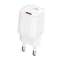 Rock sieninis įkroviklis T88 Sugar Cube Series GaN - Type C - QC 3.0 PD 33W 3A baltas