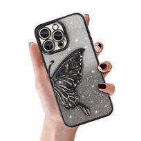 Tel Protect Butterfly vandens dėklas telefonui Iphone 13 Pro juodas