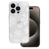 TEL PROTECT Kalėdinis skaidrus dėklas telefonui iPhone 16 Plus Dizainas 4