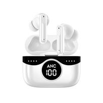 Blavec Bluetooth TWS ausinės BW-04 Prime Active ANC+ENC (BW04PA-W) baltos