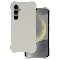 Tel Protect Wave Magnetinis dėklas telefonui Samsung Galaxy S24 Plus pilka