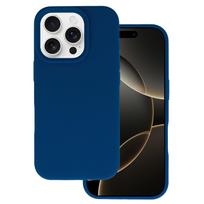 Tel Protect silikoninis dėklas telefonui Iphone 16 Pro Max tamsiai mėlynas