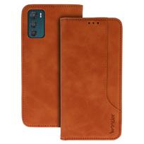 Wonder Prime dėklas telefonui Motorola Moto G42 rudas