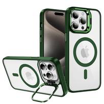 Tel Protect Magnetinis dėklas telefonui su stovu Iphone 14 žalia