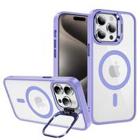 Tel Protect dėklas telefonui su stovu Magsafe Iphone 11 šviesiai violetinis