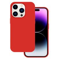 Tel Protect silikoninis Premium dėklas telefonui Iphone 15 Pro raudonas