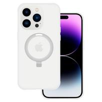 Tel Protect Magical Magnetinis Dėklas su stovu Iphone 15 Pro Max sidabrinis