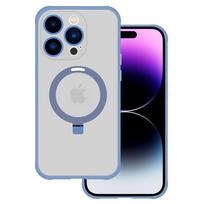 Dėklas telefonui su stovu MagSafe Iphone 12 Pro (m) - mėlynas