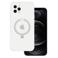 Tel Protect Magiškas MagSafe su stovu dėklas telefonui Iphone 11 Pro – sidabro spalvos