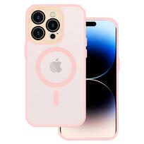 Tel Protect Magmat dėklas telefonui Iphone 13 Pro Max rožinis
