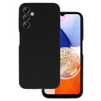 Tel Protect Silikoninis Premium dėklas telefonui Samsung Galaxy A14 4G/5G Juodas