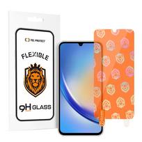 Tel Protect Geriausias lankstus hibridinis grūdintas stiklas Samsung Galaxy A24 4G/A25 5G/M34 5G/A35/M35/M55 5G
