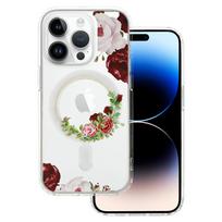 Tel Protect gėlių MagSafe dėklas telefonui Iphone 11 dizainas 2