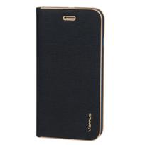 Vennus knygos tipo dėklas su rėmeliu Xiaomi Redmi 9T telefonui tamsiai mėlynas