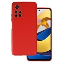 TEL PROTECT Luxury dėklas telefonui Xiaomi Redmi Note 11 5G/Note 11S 5G/Poco M4 Pro 5G raudonas