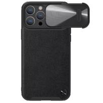Nillkin CamShield S odinis dėklas telefonui Iphone 14 Pro juodas