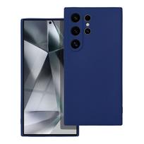 Minkštas dėklas telefonui Samsung S24 Ultra tamsiai mėlynas