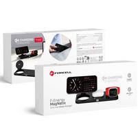 FORCELL F-ENERGY MagNetix 3w1 Qi2 20,5W belaidis įkroviklis suderinamas su MagSafe juodas