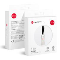 FORCELL F-DATA USB atmintukas Metal 64GB USB3.2 Gen 1 (USB A) sidabrinis