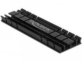 Delock Flat heatsink 70 mm for M.2 module (black)