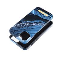 FORCELL F-PROTECT Mirage dėklas telefonui suderinamas su MagSafe IPHONE 14 Plus vandenyno marmuras