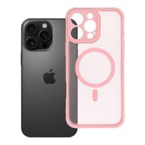 Itin matinis MAG COVER dėklas telefonui su MagSafe skirtas IPHONE 16 Pro Max – šviesiai rožinis