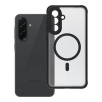 FULL MATTE MAG COVER dėklas telefonui, suderinamas su MagSafe, skirtas SAMSUNG A36 juodas