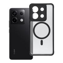 FULL MATTE MAG COVER dėklas telefonui, suderinamas su MagSafe, skirtas XIAOMI REDMI NOTE 13 PRO 5G juodas