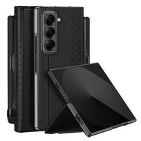 DUX DUCIS dėklas BRIL su rašiklio laikikliu skirtas SAMSUNG Z Fold SE/W25 juodas