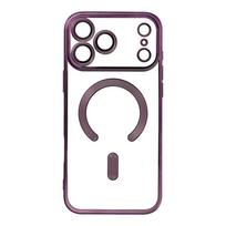 ELECTRO MAG COVER dėklas suderinamas su Magnetine IPHONE 17 Pro Max tamsiai violetinė