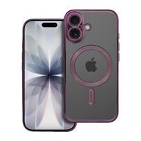 ELECTRO MAG COVER dėklas telefonui su MagSafe suderinamas IPHONE 17 tamsiai violetinis